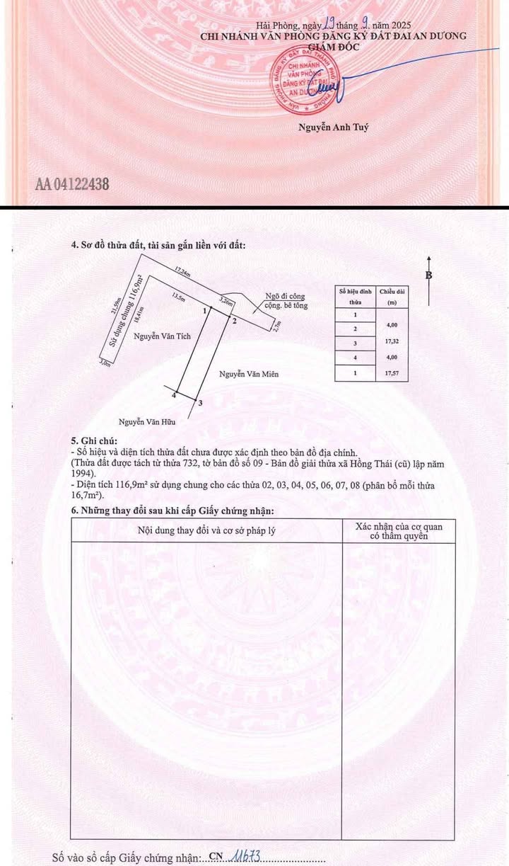 Đất Kiều Trung, Hồng Thái 69m² giá 1.4 tỷ - Cơ hội đầu tư tuyệt vời!