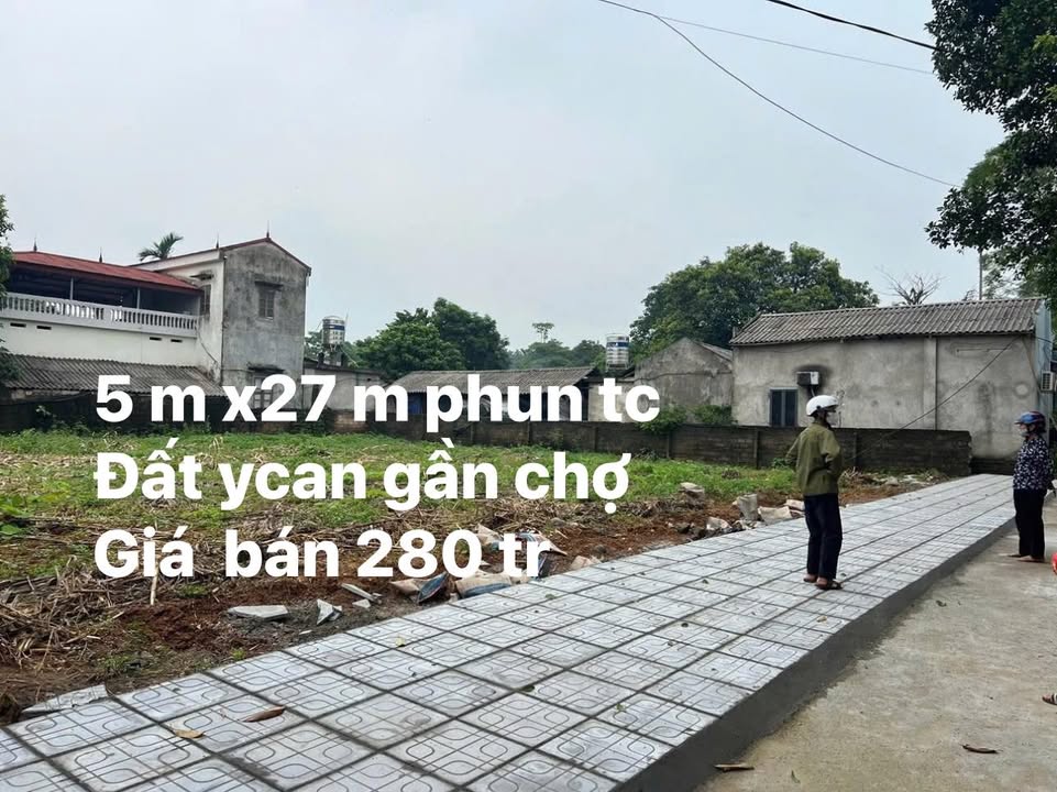 Đất nền Y Can Trấn Yên 135m² giá 280 triệu - Vị trí đắc địa, cơ hội đầu tư tốt!