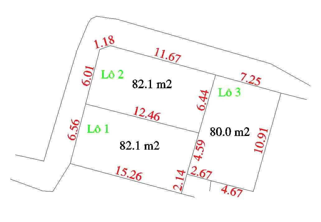 Đất thổ cư thôn Thượng, Văn Hoàng 82m² giá 2 tỷ - Lô góc đẹp, ô tô vào tận nơi!