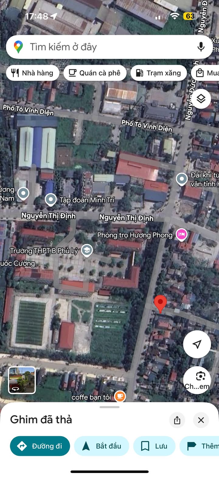 Nhà 3 tầng Thanh Châu, Phủ Lý, Hà Nam 86m² giá 3 tỷ - Vị trí đắc địa bên trường THPT B!