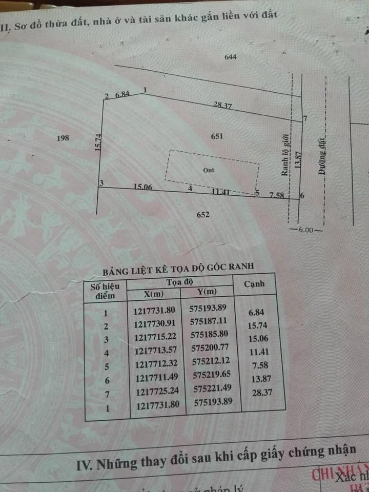 Đất nền Phước Thạnh, Củ Chi 544m² giá 3.2 tỷ - Đầu tư sinh lời ngay!