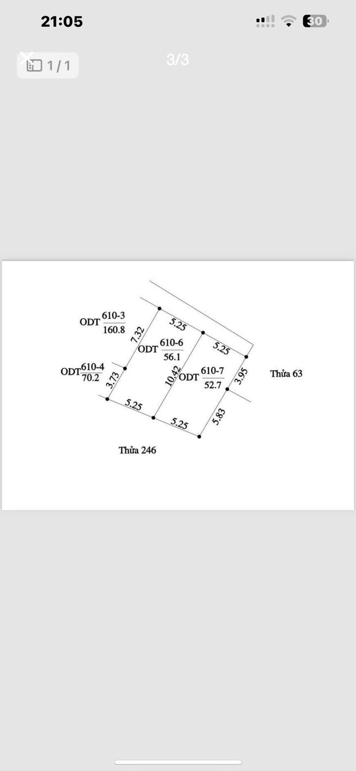 Đất chính chủ Cẩm Thượng 109m² giá 1.9 tỷ - Ô tô vào tận nơi!