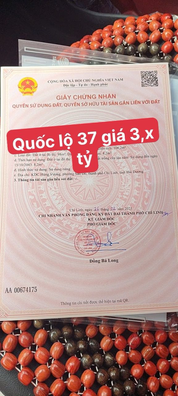 Đất kinh doanh mặt đường Hùng Vương, phường Chu Văn An, 106m² - Pháp lý rõ ràng, chính chủ!