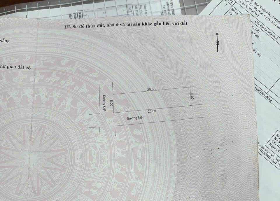 Lô đất kiệt ô tô 100m² tại Kiệt 153 Bình Kỳ chỉ 2.0 tỷ - Nở hậu đẹp, cơ hội đầu tư tuyệt vời!