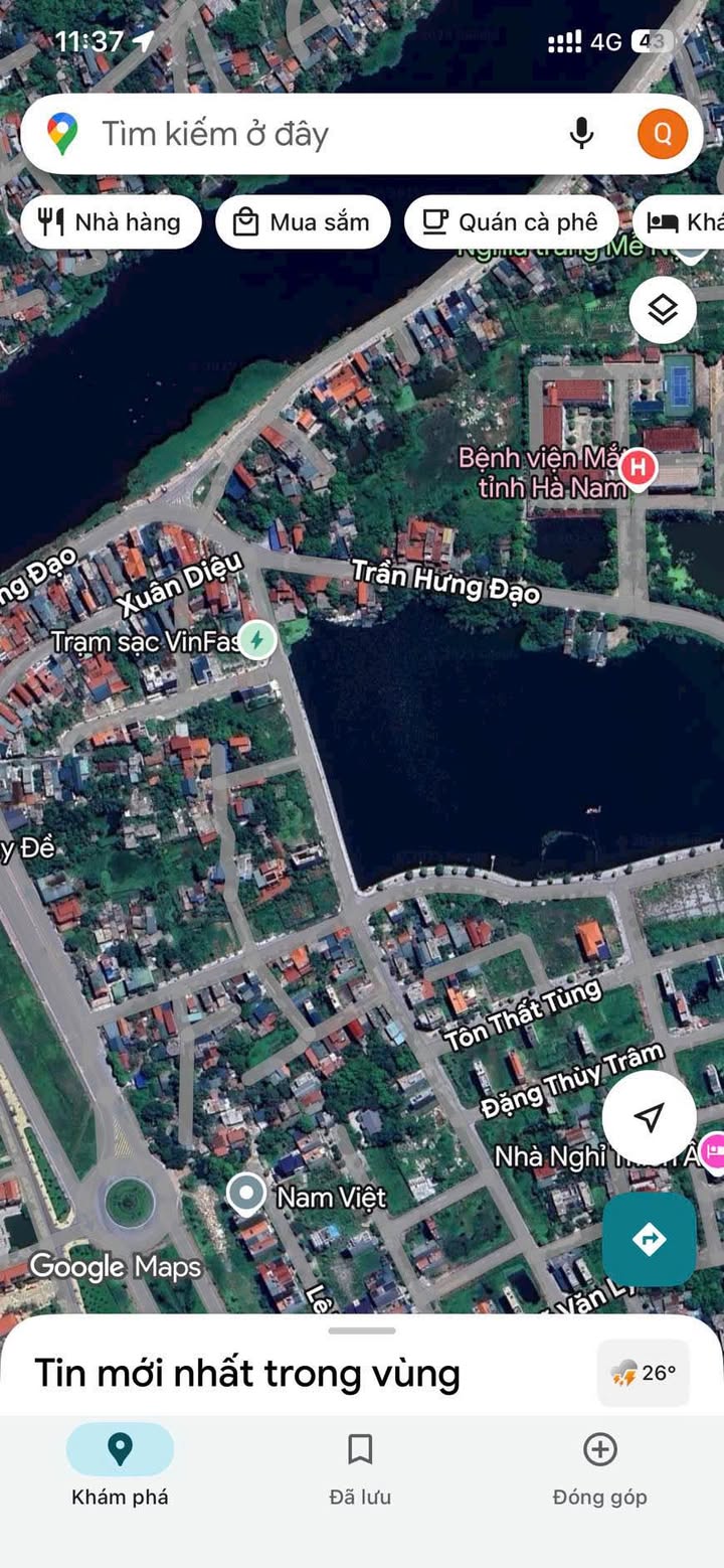 Đất nền mặt hồ Vực Kiếu - 114m² giá 7.98 tỷ - View đẹp, đầu tư sinh lời!