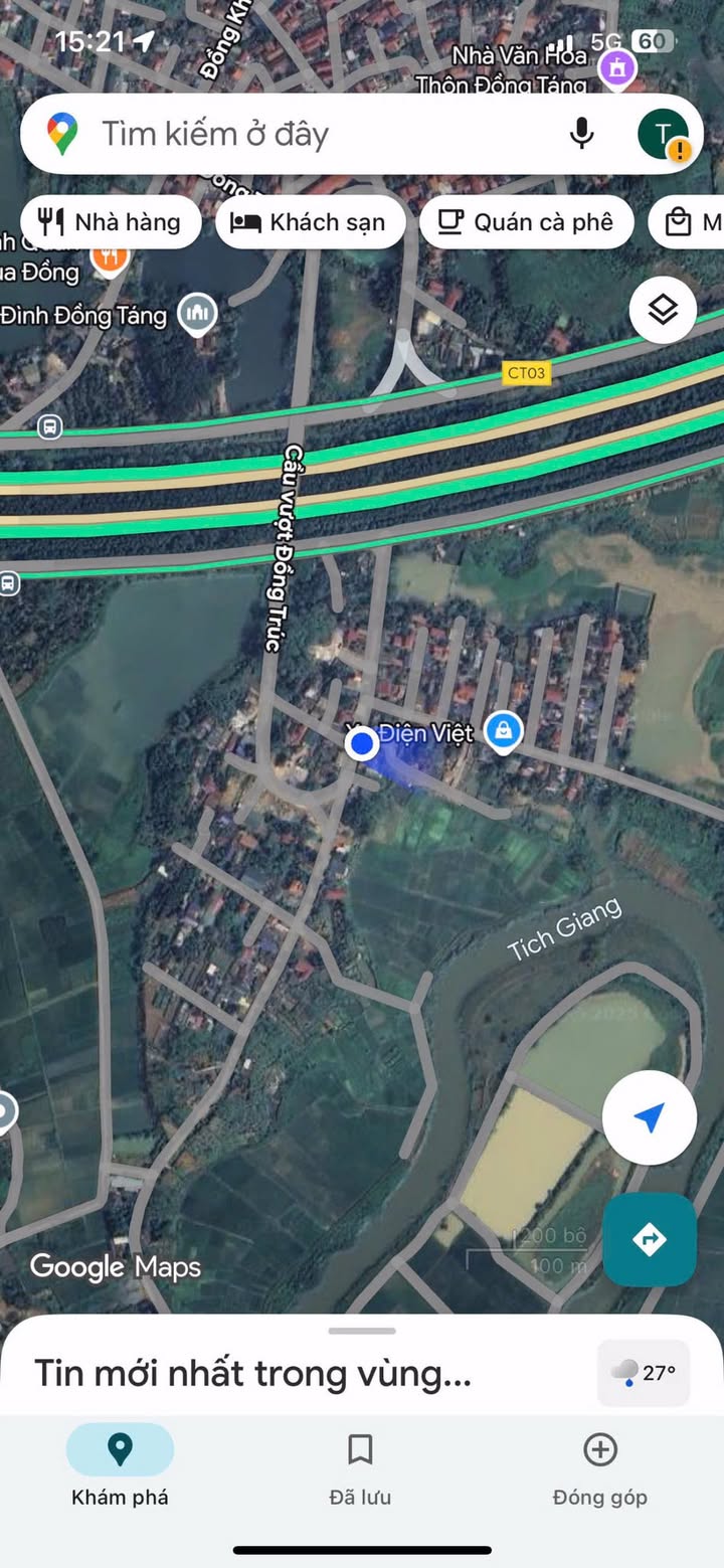 Đất thổ cư 98m² xã Đồng Trúc, Thạch Thất - Vị trí kinh doanh đắc địa!