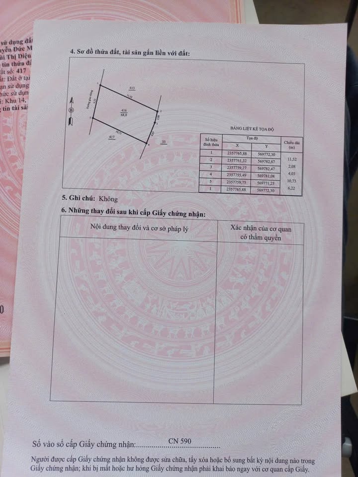 Đất liền kề khu 14, phường Thanh Miếu, TP. Việt Trì 68m² giá 1 tỷ - Giao dịch nhanh gọn!