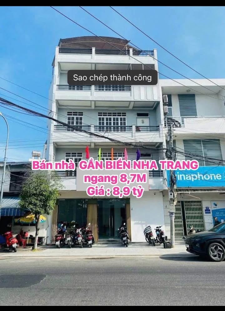Bán nhà mặt tiền Tôn Thất Tùng Nha Trang 42.3m² giá chỉ 8.9 tỷ - Thiết kế 4 tầng cho thuê lợi nhuận cao!