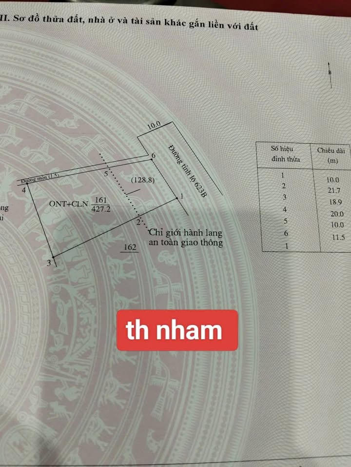 Đất mặt tiền đường lớn tại xã Sơn Hạ, Quảng Ngãi 427m² - Cơ hội đầu tư hấp dẫn!
