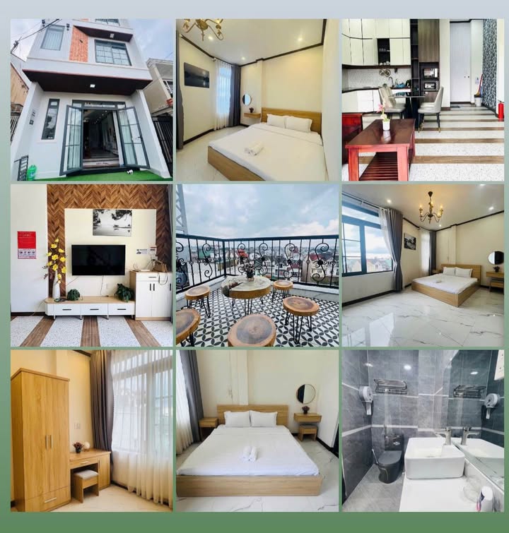 Nhà nguyên căn phường 2 Đà Lạt 6 phòng ngủ giá 16 triệu - Đầy đủ nội thất, sẵn sàng vào ở!