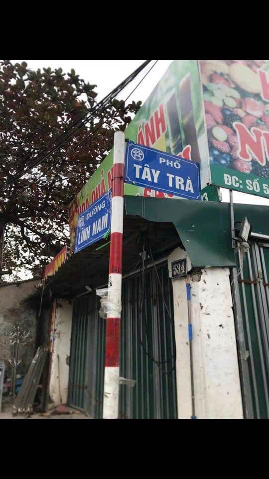 Bán nhà mặt phố Tây Trà - Lĩnh Nam 40m² - Kinh doanh đắc địa, giá thỏa thuận!