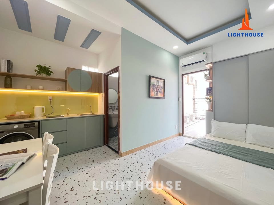 Căn hộ cho thuê tại Quận 10 - 60m² giá 8.2 triệu - Nội thất hiện đại, ban công rộng rãi!