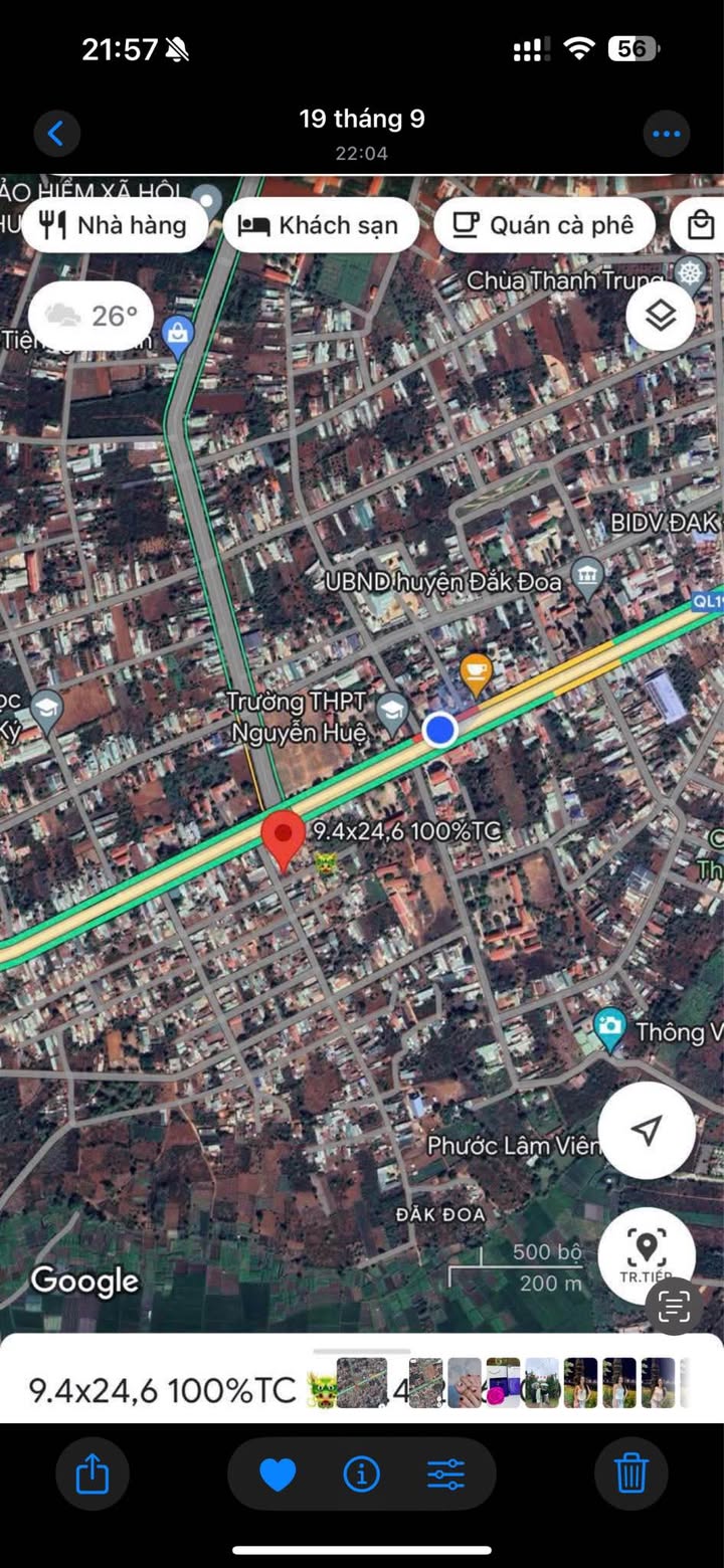 Đất liền kề đường Chu Mạnh Trinh Đak Đoa 231.64m² - Cơ hội đầu tư hấp dẫn!