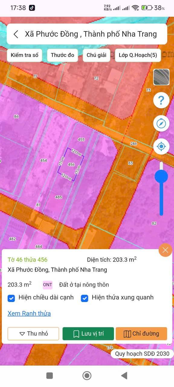 Đất nền Phước Hạ, Nha Trang 200m² giá 1.85 tỷ - Cơ hội đầu tư hấp dẫn!