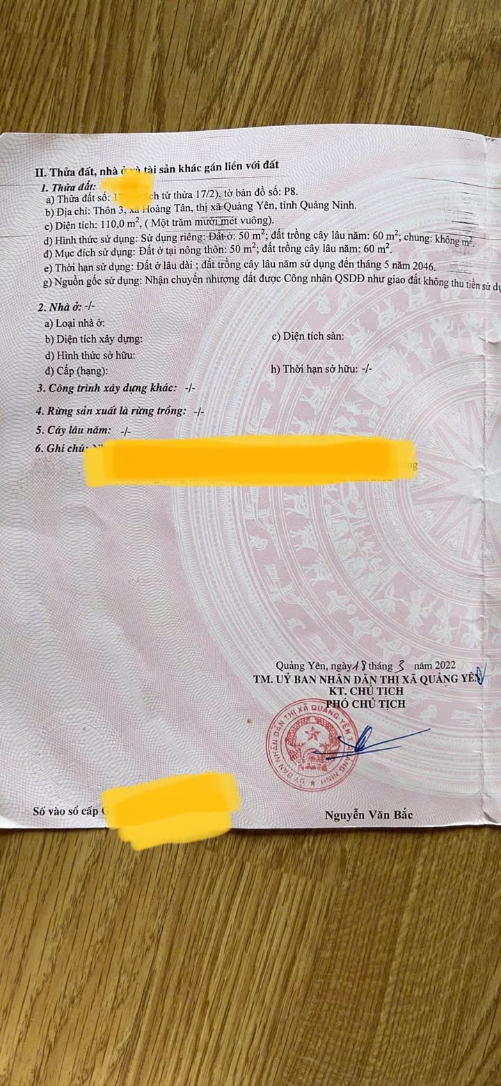 Đất nền Hà An Quảng Yên 110m² giá thỏa thuận - Cơ hội đầu tư sinh lời!