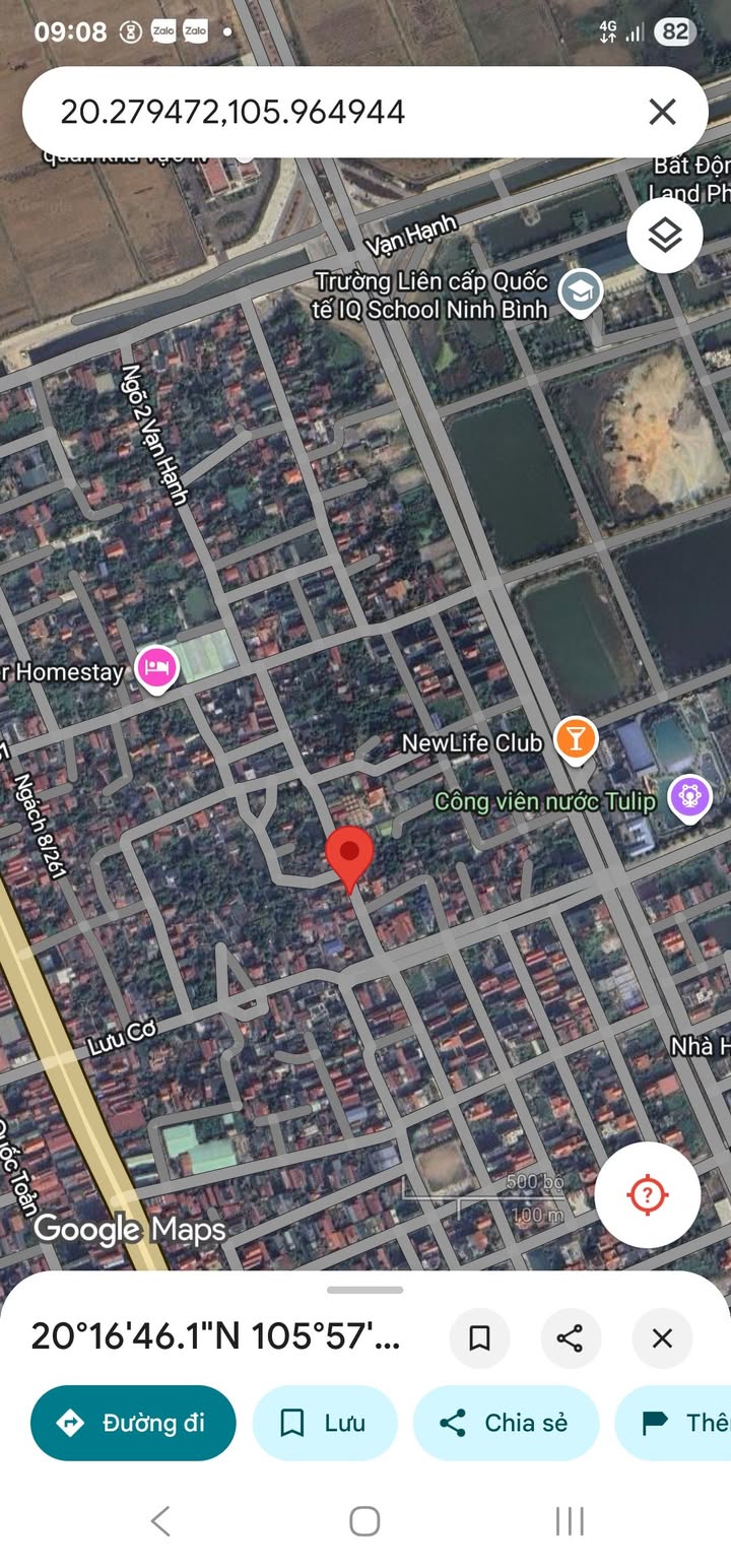 Bán đất Ngõ 36 Lưu Cơ Ninh Khánh 76m² - Vị trí đẹp, thuận tiện giao thông!