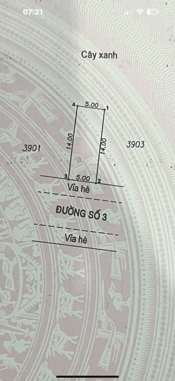 Đất tái định cư Đồng Chàm Dĩ An 70m² giá 3.9 tỷ - Khu dân cư cao cấp