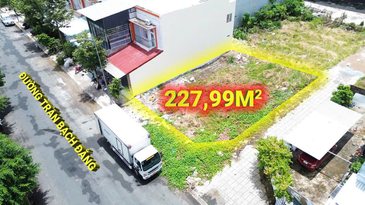 Đất lô góc Trần Bạch Đằng, KĐT Phú Cường 228m² giá chỉ 3 tỷ - Cơ hội vàng đầu tư!