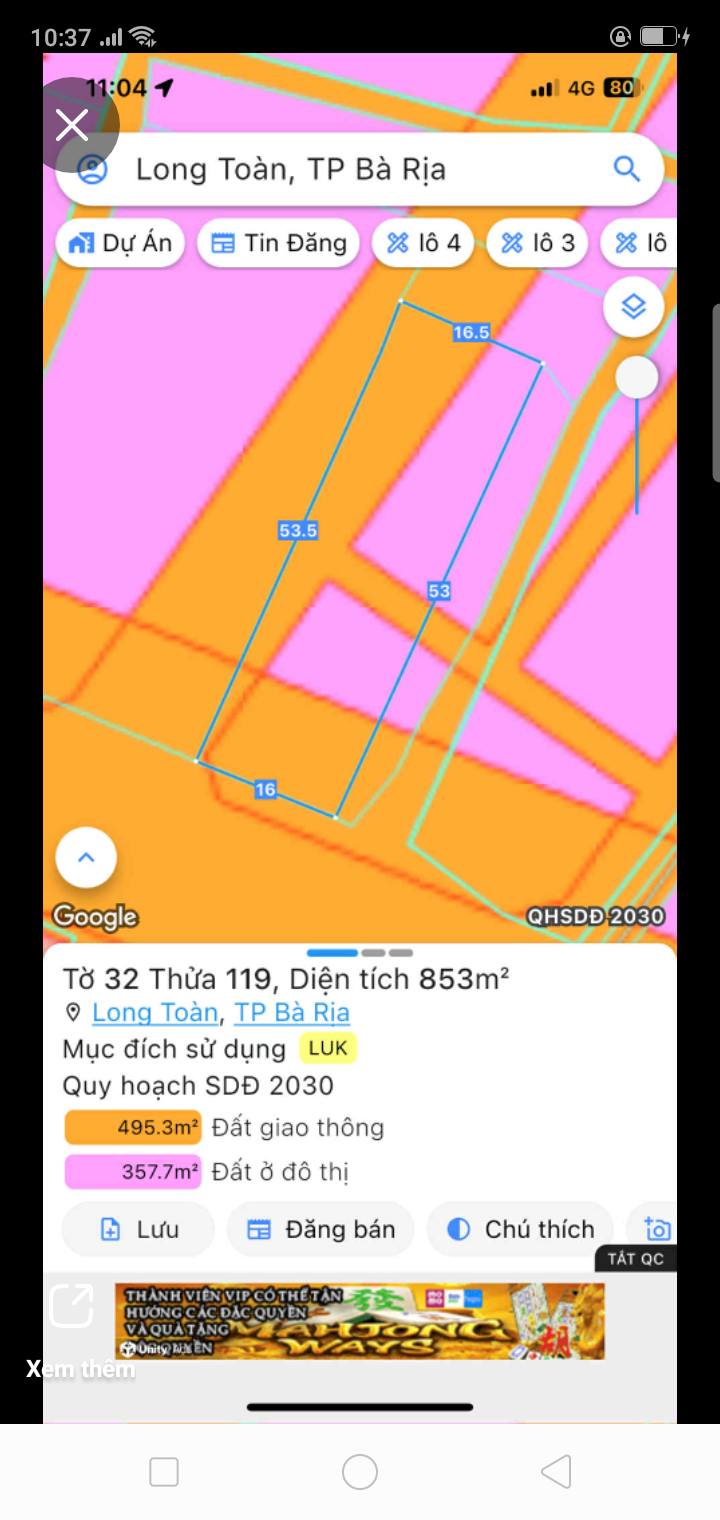 Đất nền kinh doanh mặt tiền Cách Mạng Tháng 8 Long Toàn 847m² giá chỉ 5 tỷ - Cơ hội hiếm có!