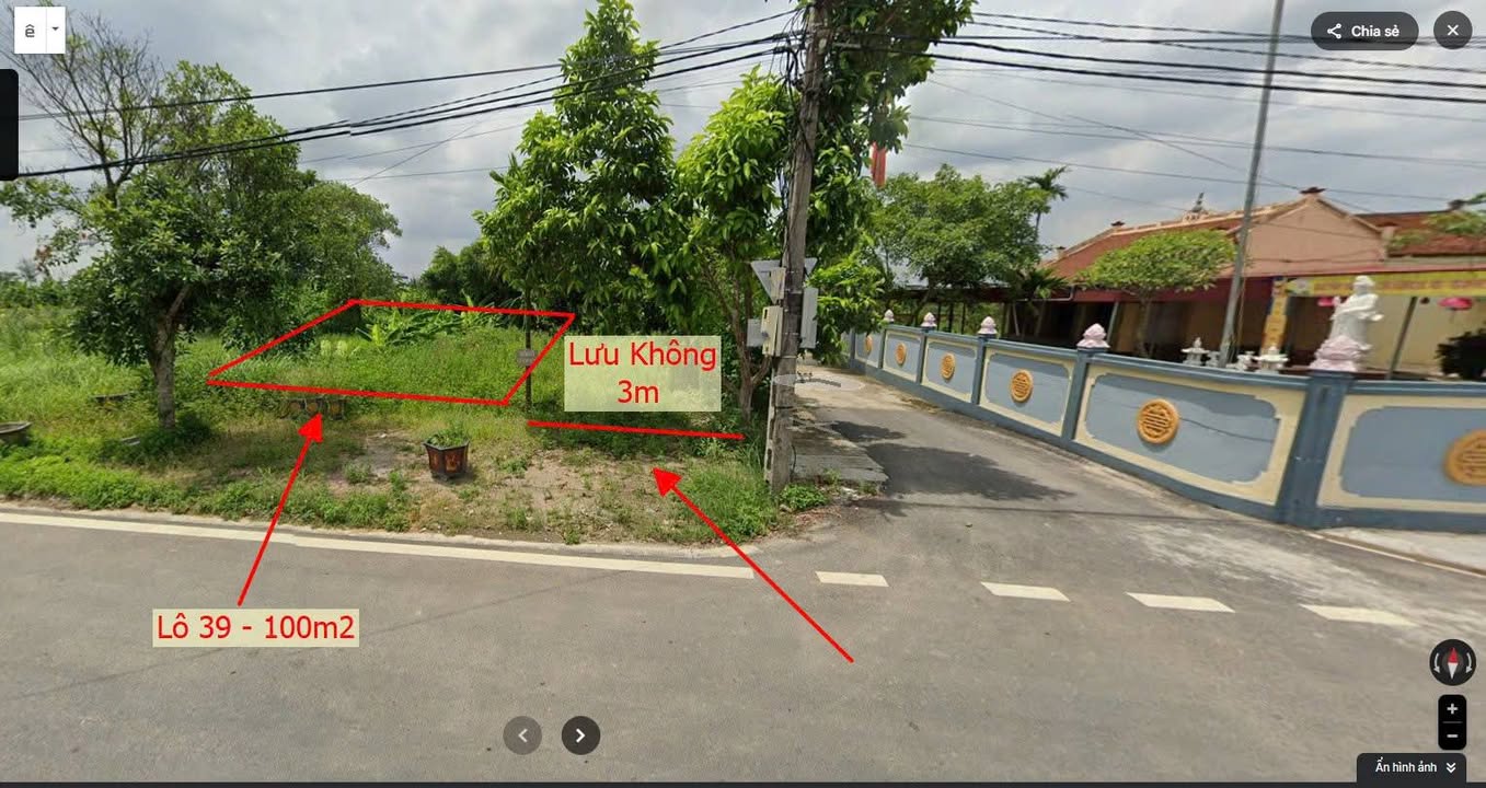 Lô đất Phù Liễn 100m² giá 2 tỷ - Lô góc đẹp, mặt đường trải nhựa!