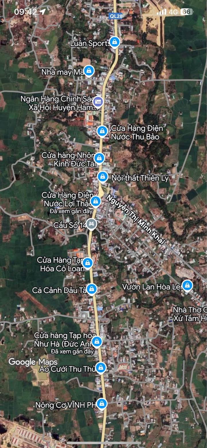 Đất mặt tiền Quốc Lộ 28 Phan Thiết 1260m² giá chỉ 6 tỷ - Đầu tư sinh lời nhanh!