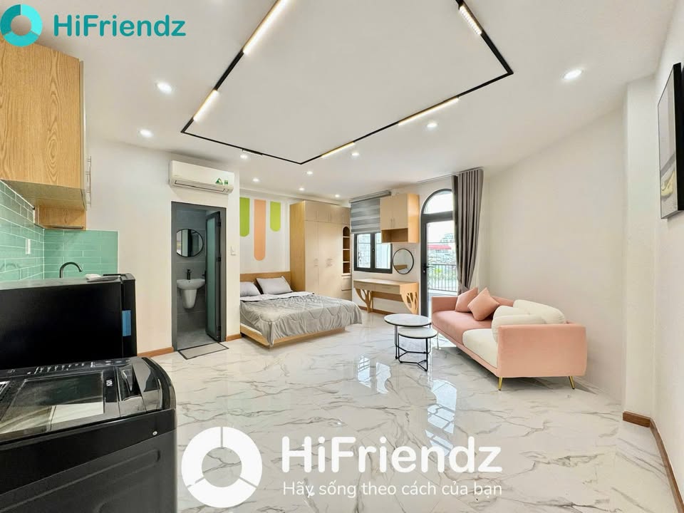 Căn hộ cho thuê trung tâm Q10 - Ban công thoáng mát, máy giặt riêng!