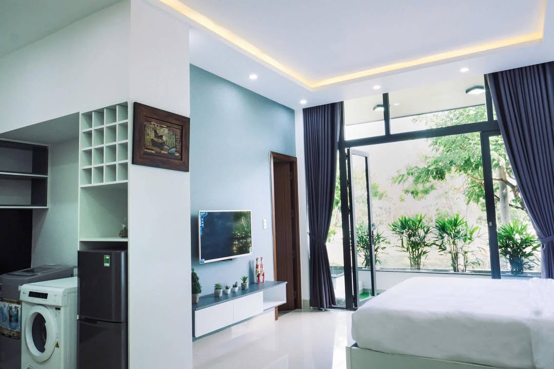 Căn hộ 1 phòng ngủ Nại Nam - Hải Châu giá 7.2 triệu - Full nội thất mới cứng!