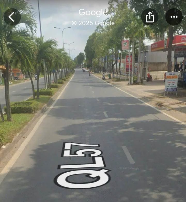 Đất mặt tiền Quốc lộ 57, phường Thanh Đức, Vĩnh Long 661m² - Đầu tư sinh lời ngay!