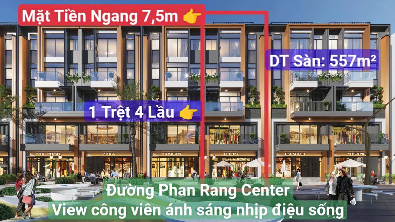 Shophouse Phan Rang Center 135m² giá thỏa thuận - Cơ hội đầu tư độc quyền!