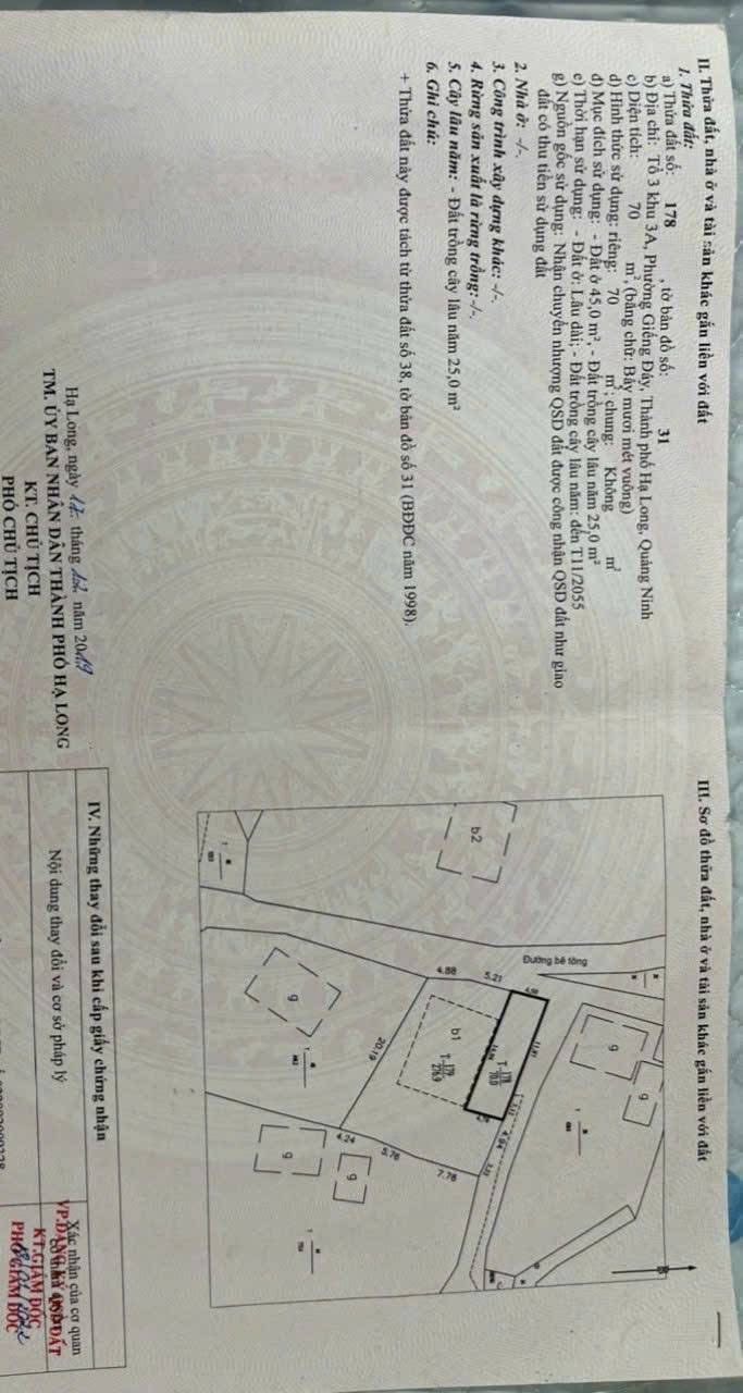 Đất nền Giếng Đáy Hạ Long 70m² giá 1.2 tỷ - Ô góc 2 mặt thoáng!