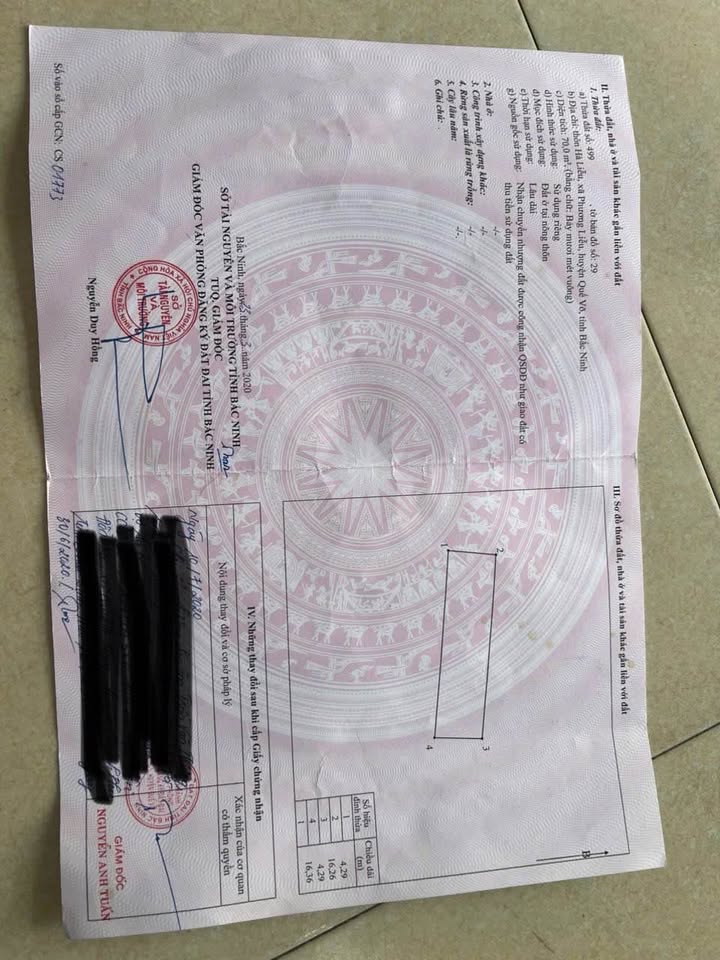 Đất thổ cư Hà Liễu, Phương Liễu 70m² - Sổ đỏ chính chủ, giá thỏa thuận!