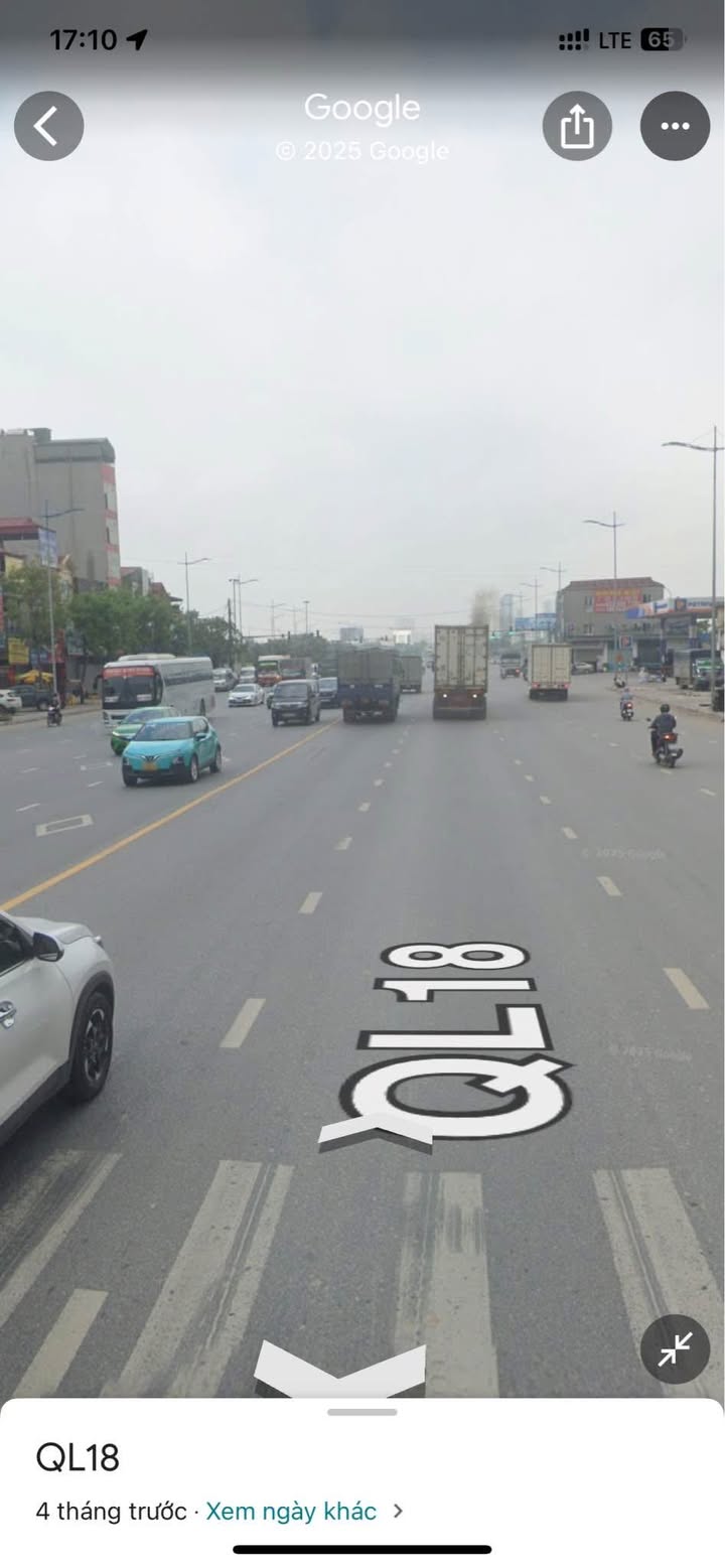 Nhà mặt đường Quốc Lộ 18, phường Vân Dương, 80m² giá chỉ 11 tỷ - Kinh doanh đắc địa!