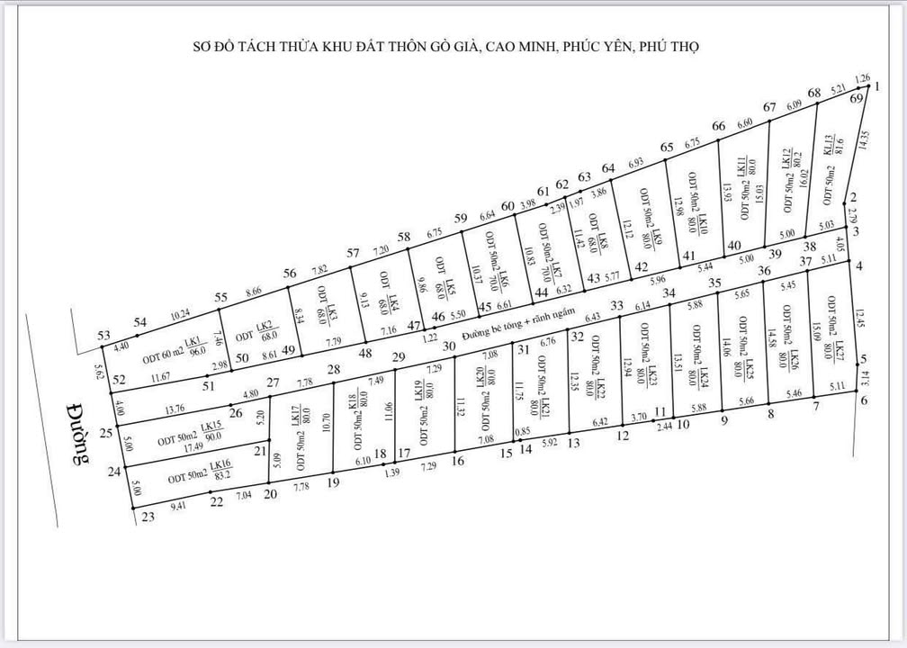 Đất nền Phường Xuân Hòa, Phúc Yên, 70m² - Gần khu công nghiệp Bình Xuyên