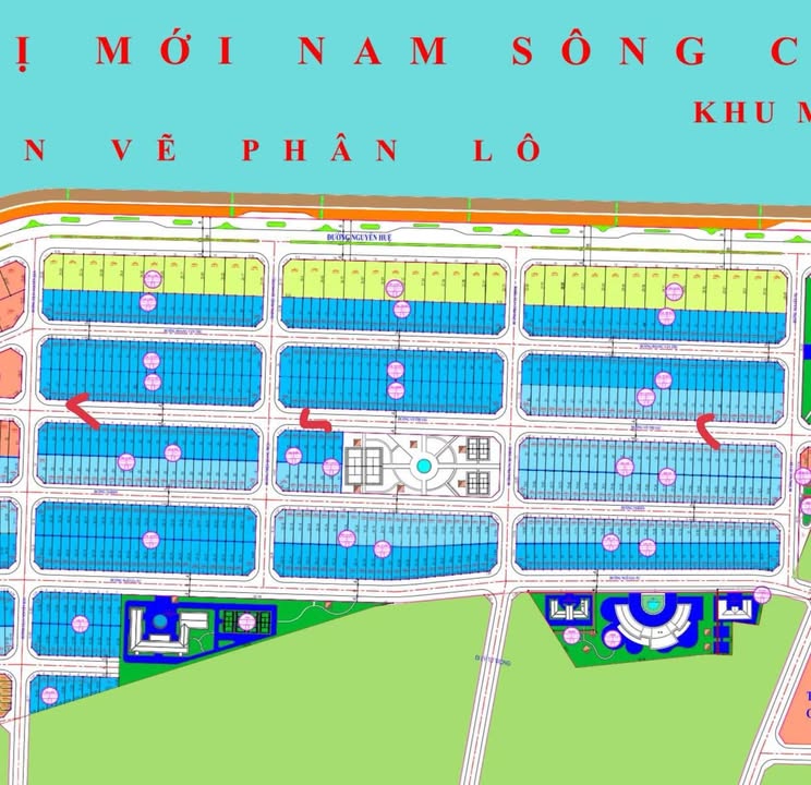 Đất nền KĐT Nam Sông Cái - Đường Võ Thị Sáu - Diện tích từ 126m² - Giá chỉ 2 tỷ!