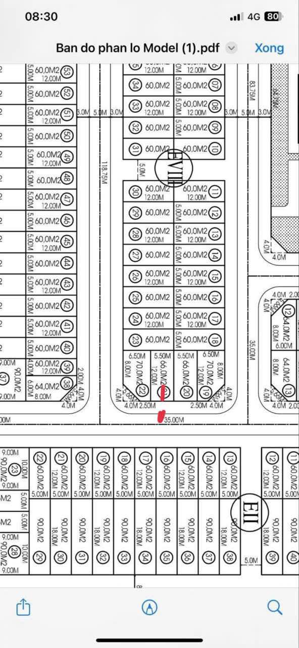 Đất Tái Định Cư Tây Bắc A3 Vũng Tàu 66m² giá 1.37 tỷ - Vị trí đắc địa gần trường Nguyễn Khuyến!