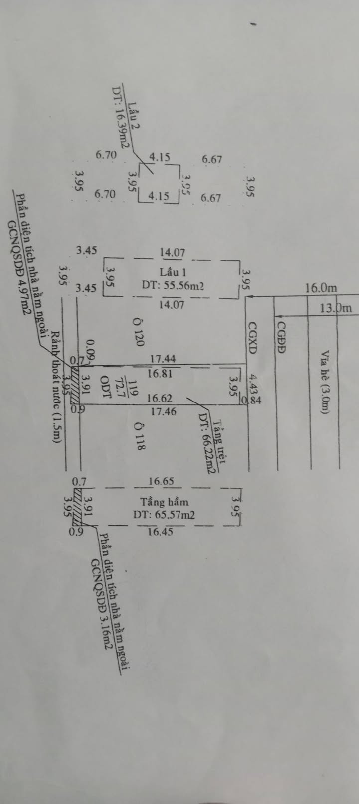 Nhà mặt tiền đường Huỳnh Văn Cù, Thủ Dầu Một 73m² - Đầu tư sinh lời ngay!