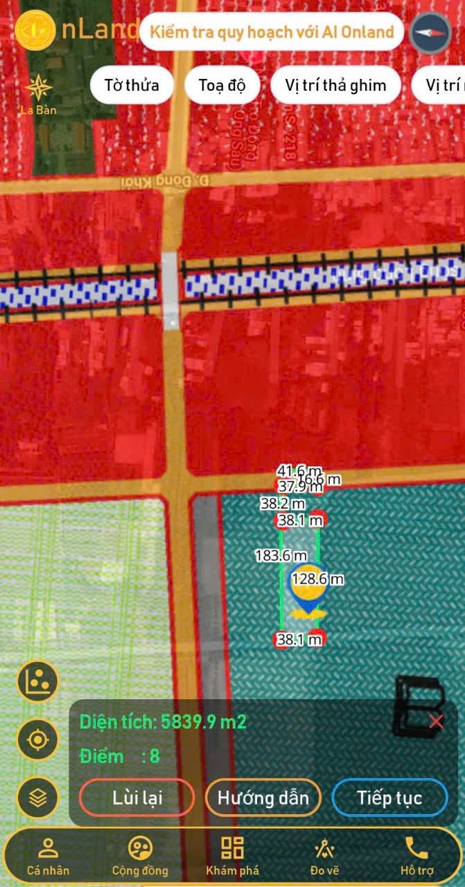 Đất nền 5900m² hai mặt tiền bờ kênh Trà Vinh - Cơ hội đầu tư tuyệt vời!