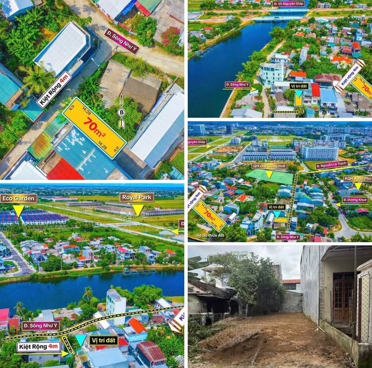 Đất nền Nguyễn Lộ Trạch - 70m² giá 2 tỷ - Đường ô tô thông thoáng!