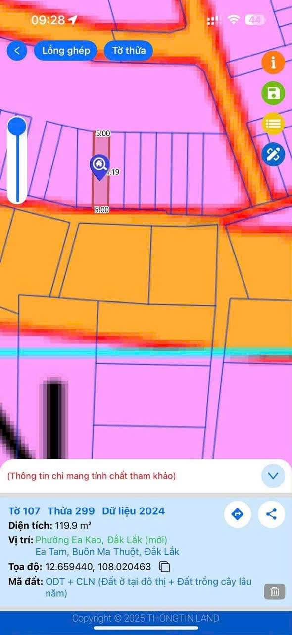 Đất nền Vạn Xuân Buôn Ma Thuột 120m² giá 1.85 tỷ - Cơ hội đầu tư hấp dẫn!