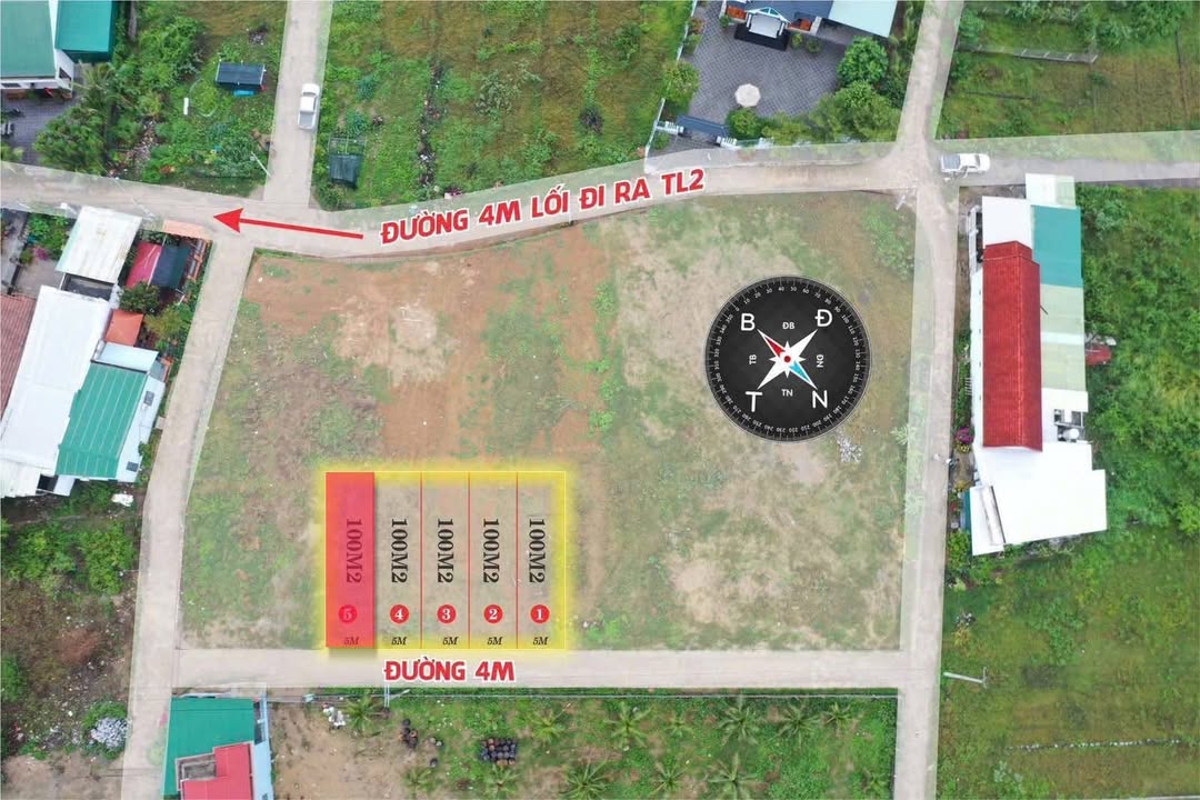 Đất nền Diên Hòa 100m² giá 850 triệu - Cơ hội đầu tư tuyệt vời!