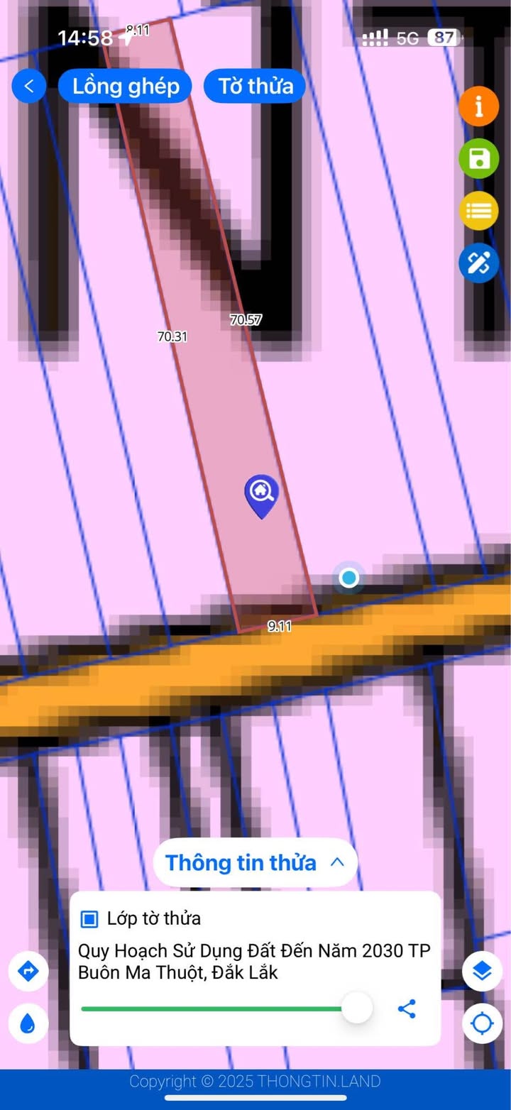 Đất mặt tiền kinh doanh Tân An, Buôn Ma Thuột 637.7m² giá 2.05 tỷ - Đầu tư sinh lời ngay!