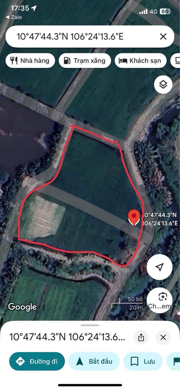 Đất thổ vườn 5500m² Hựu Thạnh, Đức Hòa - Giá chỉ 3.5 tỷ - Đầu tư sinh lời ngay!