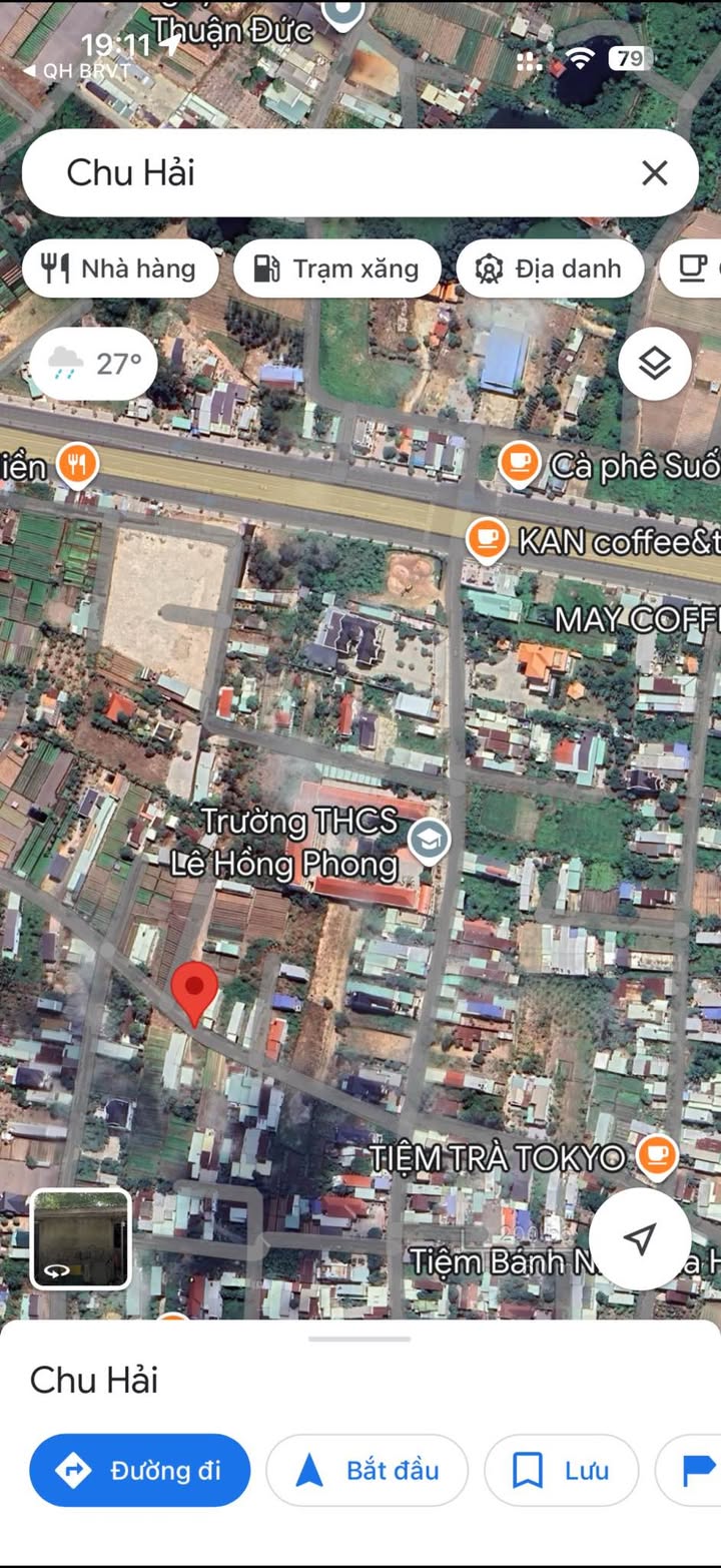 Đất nền Tân Hải, Phú Mỹ 200m² giá 1.3 tỷ - Mặt tiền đường nhựa, gần trường học!