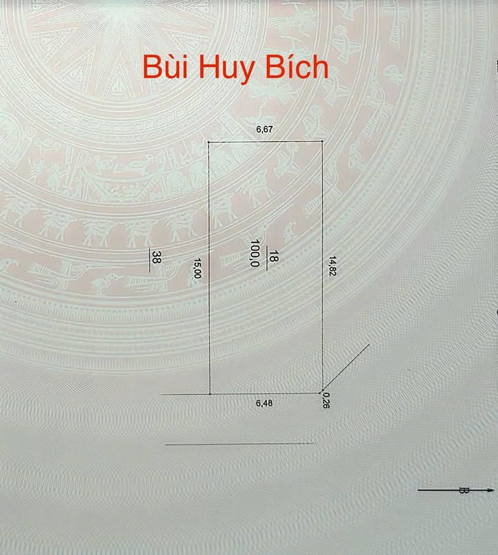 Đất mặt phố Bùi Huy Bích, Hoàng Mai 100m² giá 30 tỷ - Đầu tư sinh lời đẳng cấp!
