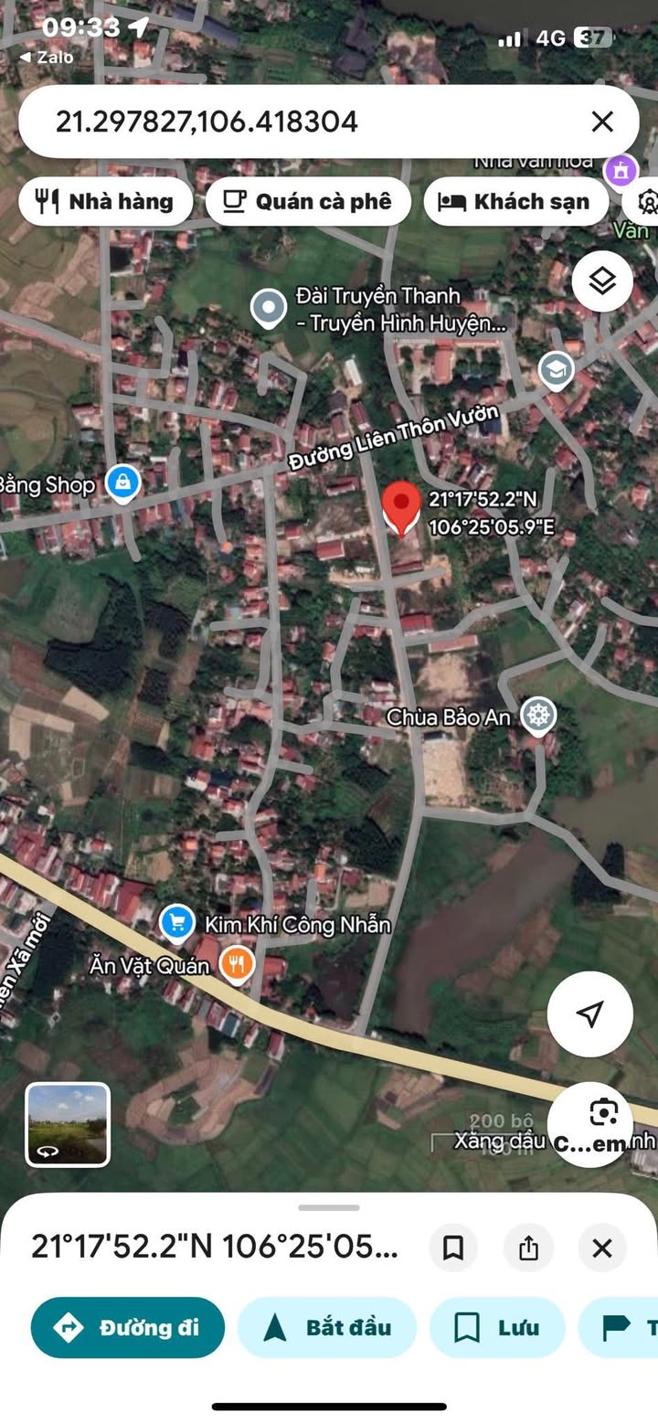 Đất Cương Sơn Lục Nam 125m² giá 1.9 tỷ - Đối diện trường học, tiện ích đầy đủ!