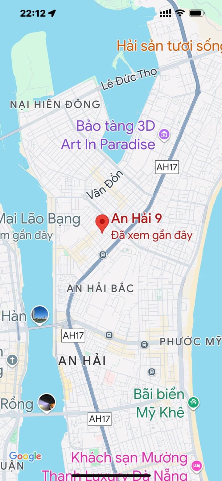 Lô đất đường An Hải 9, quận Sơn Trà, Đà Nẵng - Diện tích 73m², giá 7.2 tỷ - Đầu tư sinh lời lý tưởng!