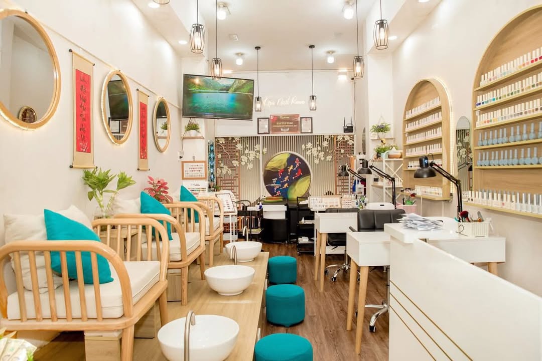 Cho thuê tiệm Nail-Mi-Gội tại Đội Cấn, Ba Đình - Sẵn sàng kinh doanh!