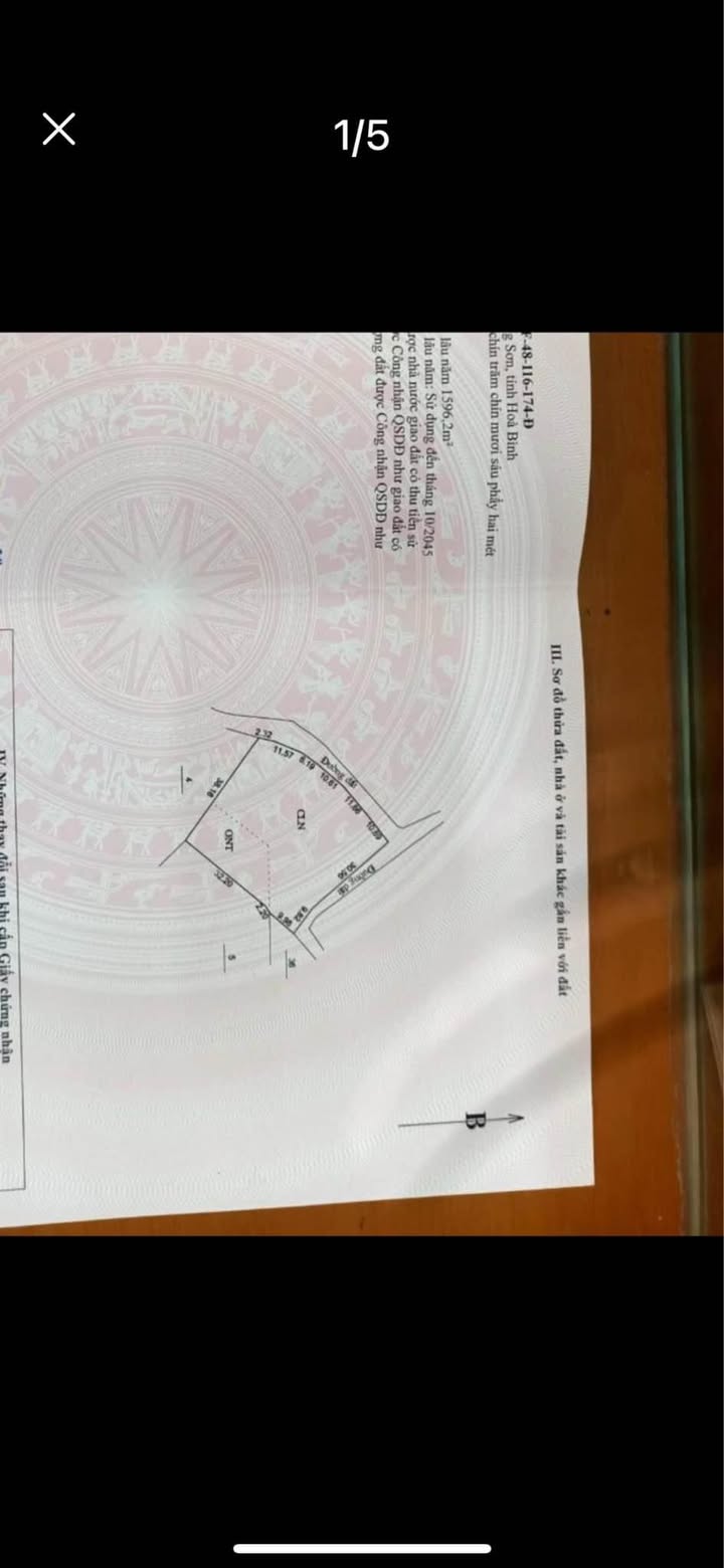 Đất nền Liên Sơn Lương Sơn 2000m² giá 2 tỷ - Lô góc 2 mặt tiền ô tô vào tận nơi!