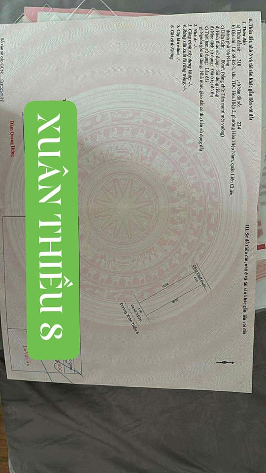 Đất nền đường Xuân Thiều 8, Đà Nẵng, 80m², giá 4.1 tỷ - Đầu tư sinh lời ngay!