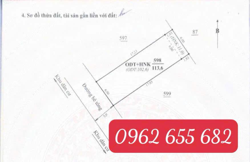 Đất nền đẹp tại Nà Bó 1, Mường Sang, Mộc Châu 113.6m² - Giá chỉ 2 tỷ!